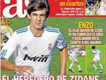 
	Cel mai BETON &#39;transfer&#39; de la Real Madrid: fiul lui Zidane a fost PROMOVAT la galactici!
