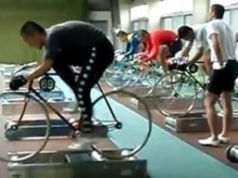 
	VIDEO FENOMENAL! Ai mai vazut vreodata asa antrenament pe bicicleta?
