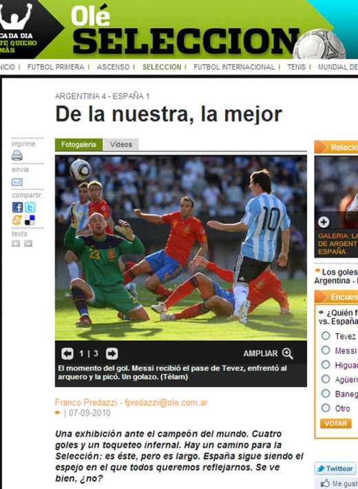 VIDEO / Messi le-a furat COROANA! Vezi ce curse NEBUNE a reusit cu Spania:_1
