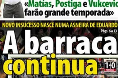 VIDEO / Presa din Portugalia ii cere demisia lui Queiroz: "Sunteti o rusine!"_2