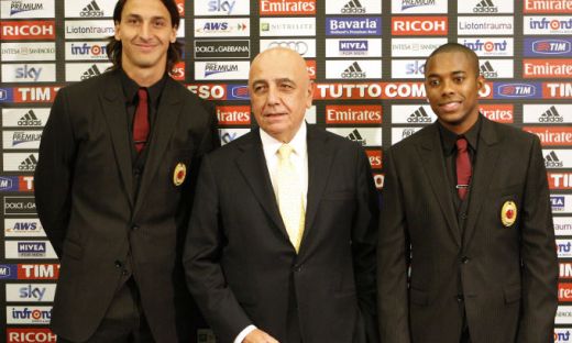 FOTO: Robinho si Ibrahimovic, prezentati oficial la AC Milan! Ibra: "Vom fi peste Inter in campionat"_8