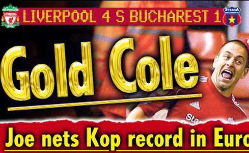 Steaua Joe Cole Liverpool