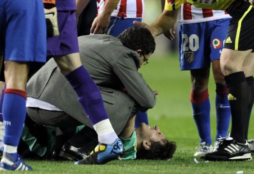 FOTO GROAZNIC! Cum arata piciorul lui Messi dus la spital dupa Atletico! Vezi ce au declarat medicii!_5