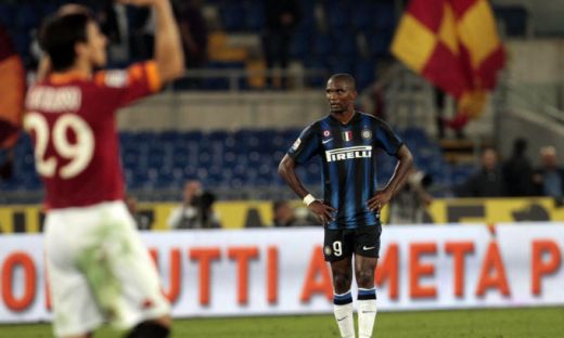 VIDEO! Lobont, gata sa se bata cu CFR: L-a anihilat pe Eto'o! Roma 1-0 Inter, dupa un gol DRAMATIC in min. 92!_25