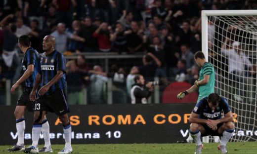 VIDEO! Lobont, gata sa se bata cu CFR: L-a anihilat pe Eto'o! Roma 1-0 Inter, dupa un gol DRAMATIC in min. 92!_35