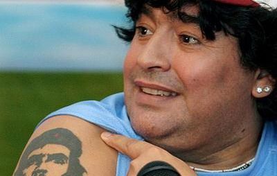 Diego Armando Maradona Argentina Fernando Caceres