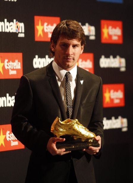 VIDEO / Messi a fost incoronat cel mai bun marcator din Europa! Vezi cu ce ghete va juca!_17