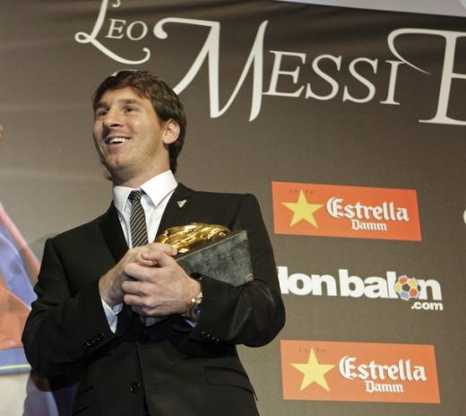 VIDEO / Messi a fost incoronat cel mai bun marcator din Europa! Vezi cu ce ghete va juca!_4