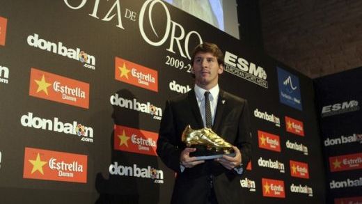 VIDEO / Messi a fost incoronat cel mai bun marcator din Europa! Vezi cu ce ghete va juca!_1
