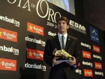 
	VIDEO / Messi a fost incoronat cel mai bun marcator din Europa! Vezi cu ce ghete va juca!
