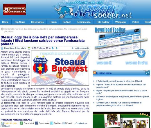 Steaua a scapat de suspendare: UEFA a amendat-o cu 30.000 euro pentru scandalul cu Napoli_2