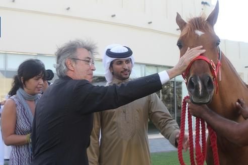 FOTO si VIDEO: Moratti s-a intalnit in Bahrain cu fiul regelui Hamad Al Khalifa! Ce cadouri a primit:_11