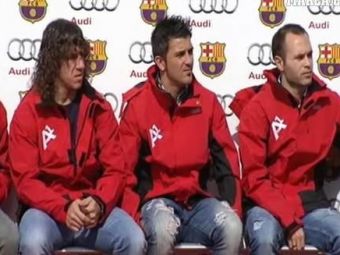 
	Xavi, Pique, Pedro si Sergio Busquets transferati la Real Madrid de Audi!
