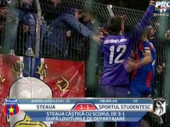 
	VIDEO Steaua e in sferturile Cupei! Steaua 4-2 Sportul dupa lovituri de la 11 metri! REZUMAT
