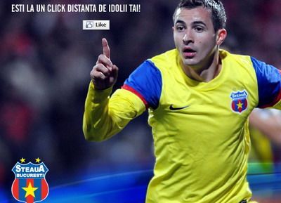 
	Crezi ca Steaua poate sa bata Real si Barcelona pe Facebook?

