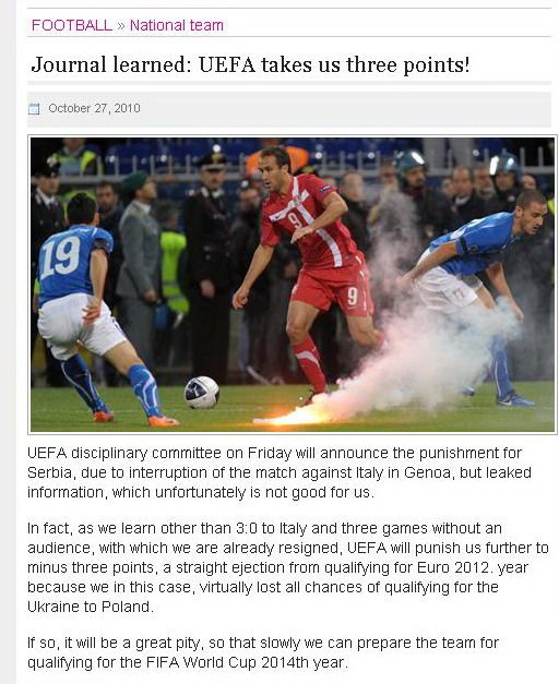 BOMBA! Sarbii au aflat decizia UEFA: Vezi cu cat vor fi penalizati din cauza fanilor!_2