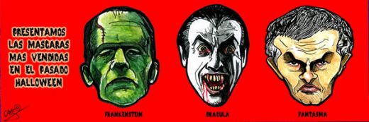 halloween Dracula Jose Mourinho