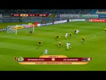 VIDEO Dubla de senzatie Milevsky! Vezi golurie de la Dinamo Kiev 2-0 AZ Alkmaar!!