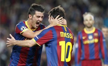 
	VIDEO / Getafe 1-3 Barcelona! TIKI TAKA letal! Vezi ce goluri au dat Messi, Villa si Pedro!
