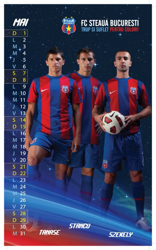 Steaua a lansat calendarul pe 2011! Vezi POZE_11
