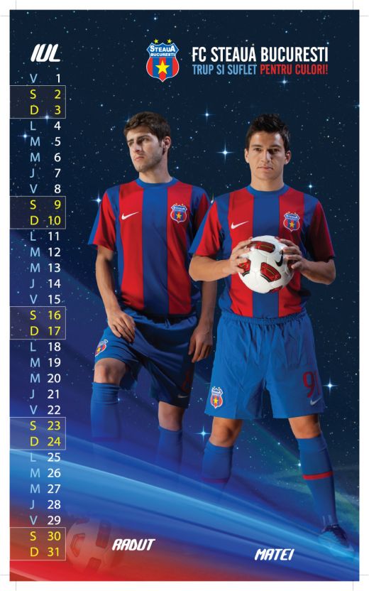 Steaua a lansat calendarul pe 2011! Vezi POZE_13
