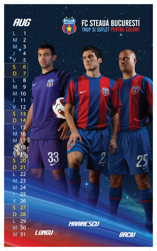 Steaua a lansat calendarul pe 2011! Vezi POZE_14