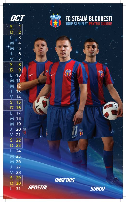 Steaua a lansat calendarul pe 2011! Vezi POZE_4