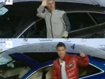 VIDEO / Vezi cum arata masina de 86.000 de euro a lui Cristiano si ce masina a primit Mourinho!