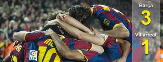 Barca e pe primul loc! Barcelona 3-1 Villarreal! Gol Villa, dubla Messi! Faza de play-station Pedro-Messi! VIDEO_2