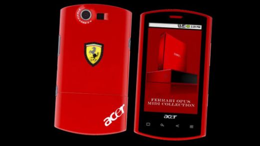 Ultima fita pentru fotbalisti! Acer a lansat cel mai tare SMARTPHONE: Ferrari Liquid E Special Edition! VIDEO: 