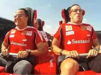 
	Video: Ii recunosti? Doi piloti supercunoscuti din F1, la 230 km/h, in cel mai rapid montagne russe
