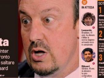 
	Chivu, una dintre greselile lui Benitez la Inter! Vezi cine poate veni in locul lui Benitez:
