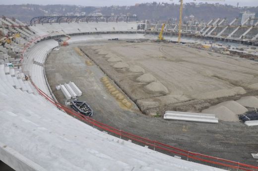 Noul stadion din Cluj costa cu 10 milioane de euro mai mult! FOTO: Cluj Arena incepe sa semene cu macheta!_2