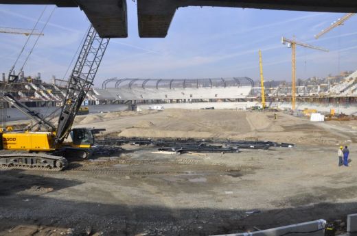Noul stadion din Cluj costa cu 10 milioane de euro mai mult! FOTO: Cluj Arena incepe sa semene cu macheta!_23