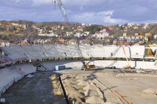 Noul stadion din Cluj costa cu 10 milioane de euro mai mult! FOTO: Cluj Arena incepe sa semene cu macheta!_30