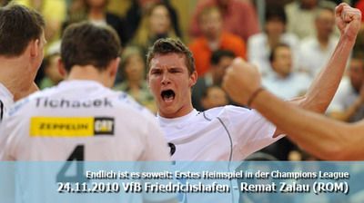 
	ACUM LIVE VIDEO:&nbsp;VfB Friedrichshafen - Remat Zalau, exclusiv pe www.sport.ro!
