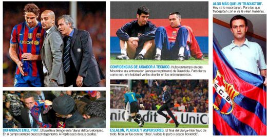 SUPER FOTO! Cele mai tari imagini din ISTORIE cu Mourinho pe Nou Camp!_1