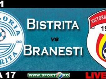 
	Bistrita iese de la retrogradare: Gloria Bistrita 1-0 Branesti!
