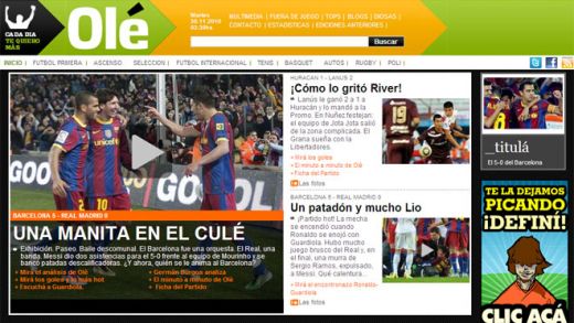 O mana de goluri, Mourinho umilit pe Camp Nou: Barcelona 5-0 Real! Vezi aici golurile! VIDEO_52