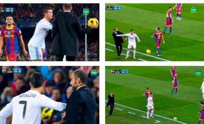 Pep Guardiola Barcelona Cristiano Ronaldo Real Madrid