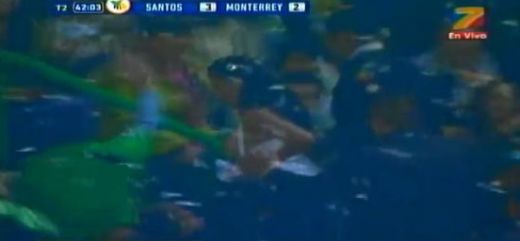 VIDEO: Asa se sarbatoreste un gol in Mexic! O fana, evacuata din tribune dupa ce s-a dezbracat in fata suporterilor :)_1