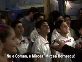 VIDEO / Ce i-au strigat copiii de la orfelinat lui Bornescu: &quot;Coman, Coman..!&quot;