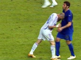 OFICIAL! Materazzi si Zidane s-au impacat la 4 ani de la lovitura din finala Cupei Mondiale!