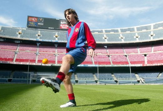 Leo Messi a implinit 10 ani... de Barcelona! Vezi cele mai tari imagini din cariera lui Messi la Barca:_45