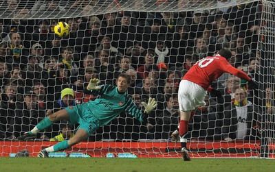Arsenal Manchester United Wayne Rooney Wojciech Szczesny