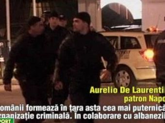 Patronul lui Napoli: &quot;Romanii formeaza in Italia cea mai puternica organizatie criminala&quot;