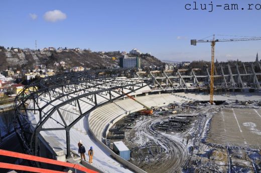 FOTO / Cluj Arena va avea si pista de atletism! Vezi cum arata ACUM stadionul pe care va juca Cristea la U Cluj!_6
