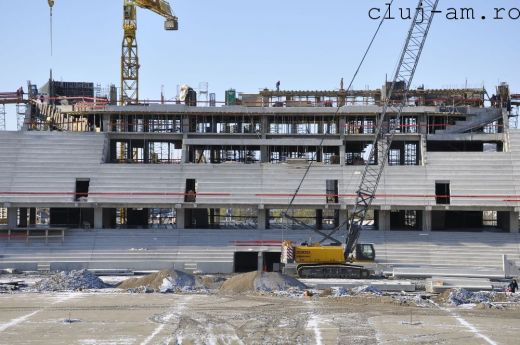 FOTO / Cluj Arena va avea si pista de atletism! Vezi cum arata ACUM stadionul pe care va juca Cristea la U Cluj!_9