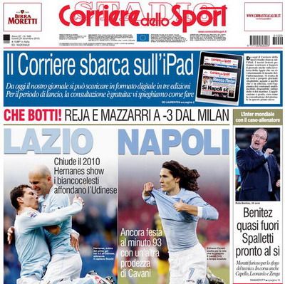 Lazio Roma Edinson Cavani Napoli Serie A Video