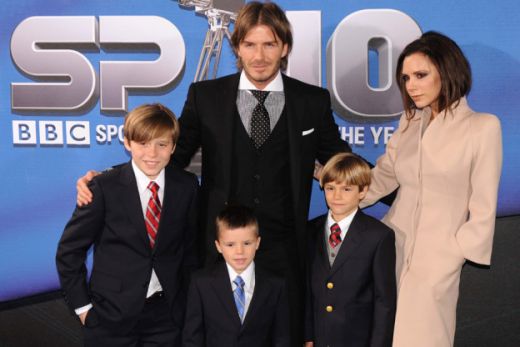 FOTO: Asa nu l-ai mai vazut niciodata! David Beckham a plans ca un copil cand a luat premiu pentru intreaga cariera!_9